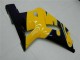 Carenados Moto Suzuki GSXR 600/750 2001-2003 - Amarillo Azul Oscuro Negro Brillante Fábrica
