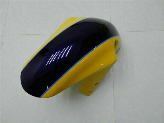 Carenados Moto Suzuki GSXR 600/750 2001-2003 - Amarillo Azul Oscuro Negro Brillante Fábrica