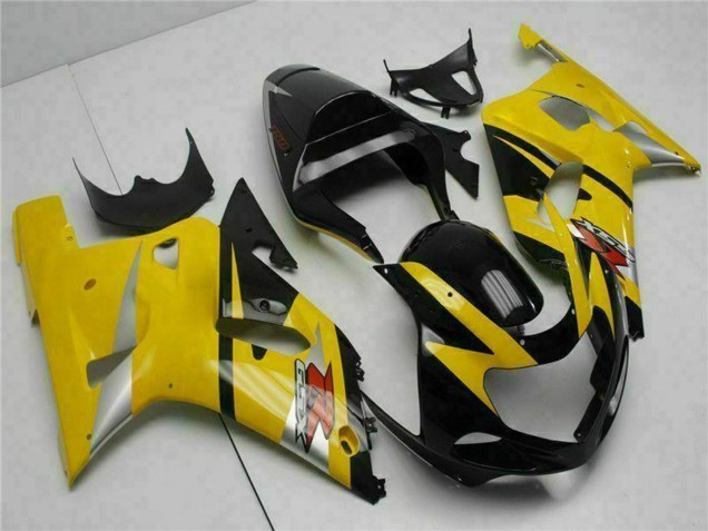 Carenados Moto Suzuki GSXR 600/750 2001-2003 - Amarillo Negro Fábrica