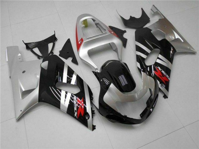 Carenados Moto Suzuki GSXR 600/750 2001-2003 - Plata Negro Brillante Rojo Fábrica