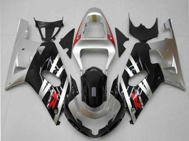 Carenados Moto Suzuki GSXR 600/750 2001-2003 - Plata Negro Brillante Rojo Fábrica