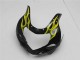 Carenados Moto Suzuki GSXR 600/750 2001-2003 - Negro Brillante Amarillo Llama Fábrica