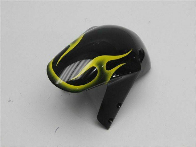 Carenados Moto Suzuki GSXR 600/750 2001-2003 - Negro Brillante Amarillo Llama Fábrica