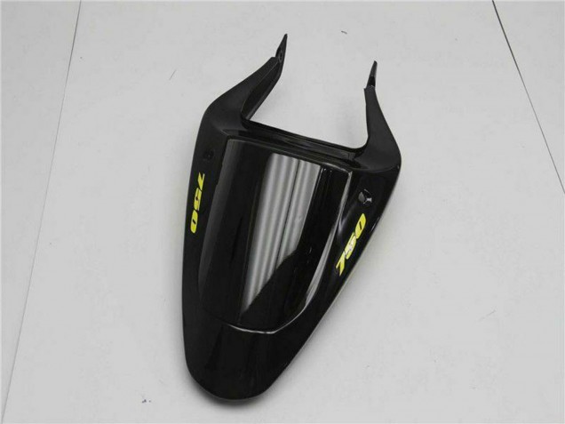 Carenados Moto Suzuki GSXR 600/750 2001-2003 - Negro Brillante Amarillo Llama Fábrica