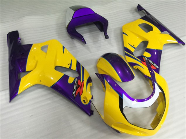 Carenados Moto Suzuki GSXR 600/750 2001-2003 - Amarillo Púrpura Fábrica