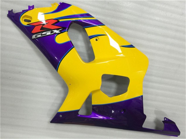 Carenados Moto Suzuki GSXR 600/750 2001-2003 - Amarillo Púrpura Fábrica