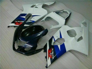Carenados Moto Suzuki GSXR 600/750 2004-2005 - Blanco Azul Negro Brillante Rojo Fábrica
