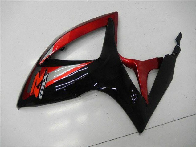 Carenado Moto Suzuki GSXR 600/750 2006-2007 - Rojo Negro Brillante Fábrica