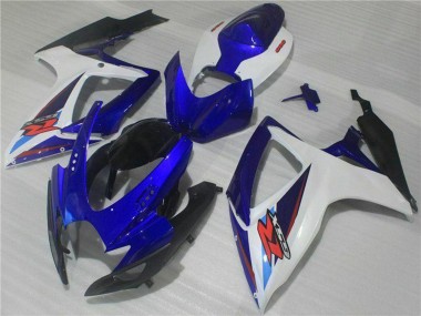 Carenados Moto Suzuki GSXR 600/750 2006-2007 - Blanco Azul Negro Rojo Fábrica