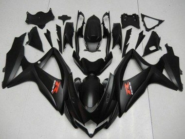 Carenados Moto Suzuki GSXR 600/750 2008-2010 - Negro Mate Rojo Fábrica