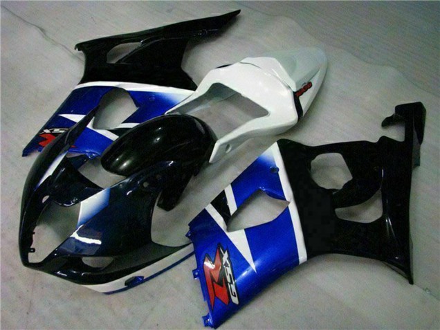 Carenados Moto ABS Suzuki GSXR 1000 2003-2004 - Blanco Azul Negro Brillante Rojo Fábrica