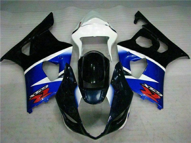 Carenados Moto ABS Suzuki GSXR 1000 2003-2004 - Blanco Azul Negro Brillante Rojo Fábrica
