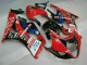 Carenados Moto Suzuki GSXR 1000 2003-2004 - Rojo Negro Azul Yoshimura Fábrica