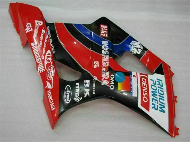 Carenados Moto Suzuki GSXR 1000 2003-2004 - Rojo Negro Azul Yoshimura Fábrica