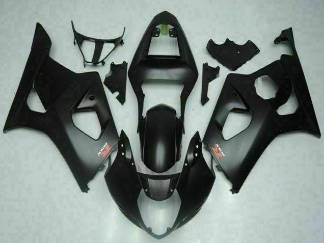Carenados Moto Suzuki GSXR 1000 2003-2004 - Negro Mate Rojo Fábrica