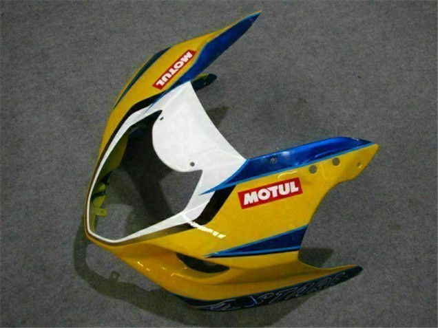 Carenados Moto Suzuki GSXR 1000 2003-2004 - Amarillo Azul Blanco Rojo Corona Motul Fábrica