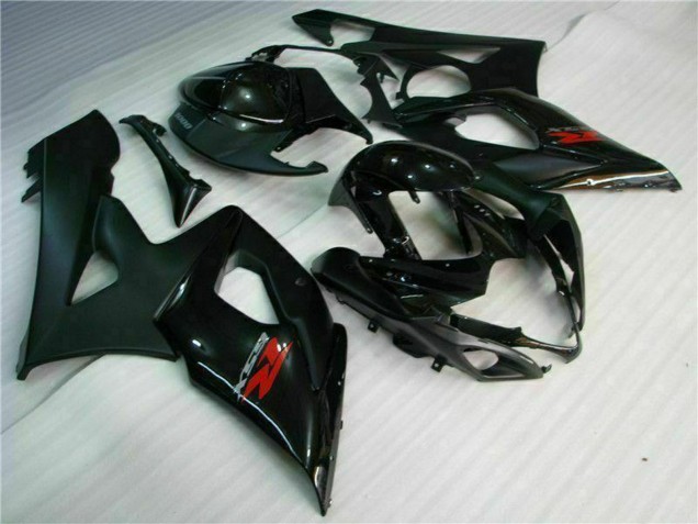 Carenado Moto Suzuki GSXR 1000 2005-2006 - Negro Brillante Negro Mate Rojo Fábrica
