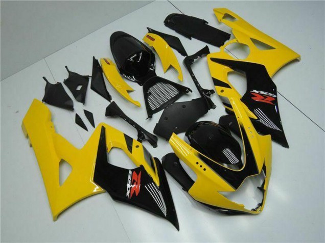 Carenados Moto Suzuki GSXR 1000 2005-2006 - Amarillo Negro Brillante Rojo Fábrica