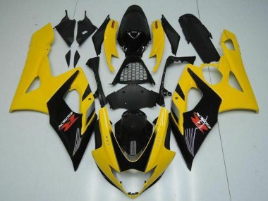 Carenados Moto Suzuki GSXR 1000 2005-2006 - Amarillo Negro Brillante Rojo Fábrica