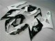 Carenados Moto Suzuki GSXR 1000 2005-2006 - Blanco Negro Brillante Fábrica