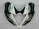 Carenados Moto Suzuki GSXR 1000 2005-2006 - Blanco Negro Brillante Fábrica