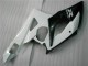 Carenados Moto Suzuki GSXR 1000 2005-2006 - Blanco Negro Brillante Fábrica