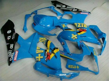 Carenados Moto Suzuki GSXR 1000 2005-2006 - Azul Oro Negro Rizla Fábrica