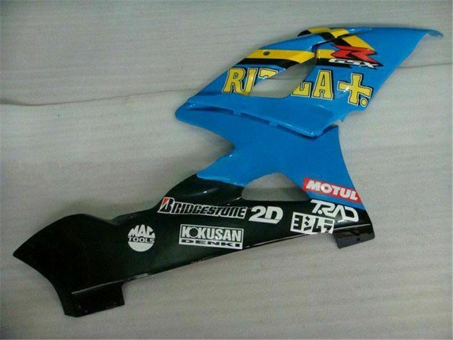 Carenados Moto Suzuki GSXR 1000 2005-2006 - Azul Oro Negro Rizla Fábrica