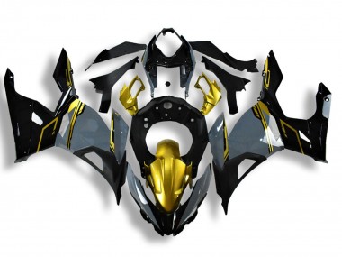 Carenados Moto Kawasaki Ninja 400 2018-2024 - Nardo Gris Oro Negro Fábrica