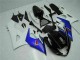 Carenado Moto Suzuki GSXR 1000 2005-2006 - Blanco Azul Negro Brillante Fábrica