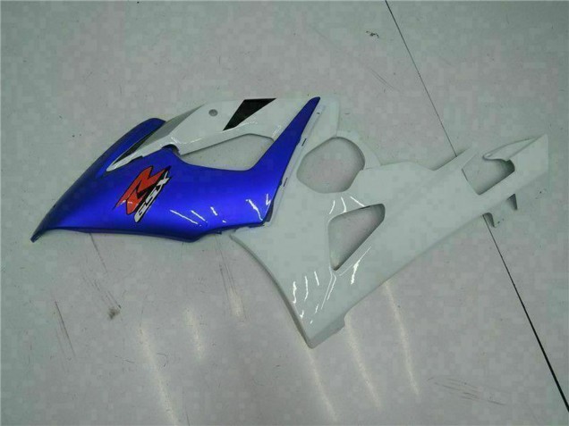 Carenado Moto Suzuki GSXR 1000 2005-2006 - Blanco Azul Negro Brillante Fábrica