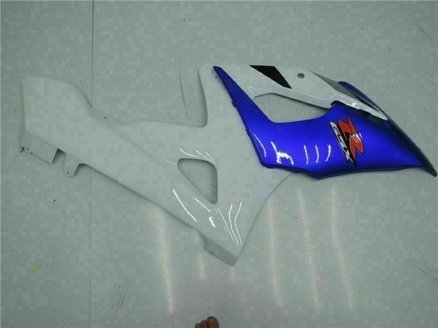 Carenado Moto Suzuki GSXR 1000 2005-2006 - Blanco Azul Negro Brillante Fábrica