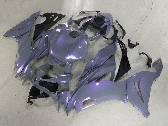 Carenados Moto Kawasaki ZX6R 2019-2022 - Camaleón Gris Dazz Púrpura Perla Fábrica