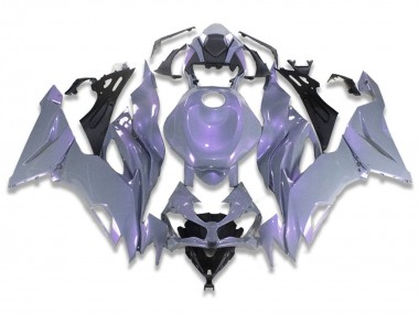 Carenados Moto Kawasaki ZX6R 2019-2022 - Camaleón Gris Dazz Púrpura Perla Fábrica