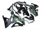 Carenados Moto Kawasaki Ninja 500 EX500R 2024-2025 - Gris Verde Negro Fábrica