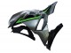 Carenados Moto Kawasaki Ninja 500 EX500R 2024-2025 - Gris Verde Negro Fábrica