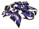 Carenados Moto Kawasaki ZX14R ZZR1400 2012-2024 - Camaleón Azul Púrpura Fábrica