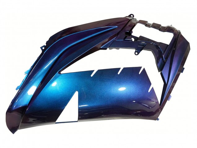 Carenados Moto Kawasaki ZX14R ZZR1400 2012-2024 - Camaleón Azul Púrpura Fábrica