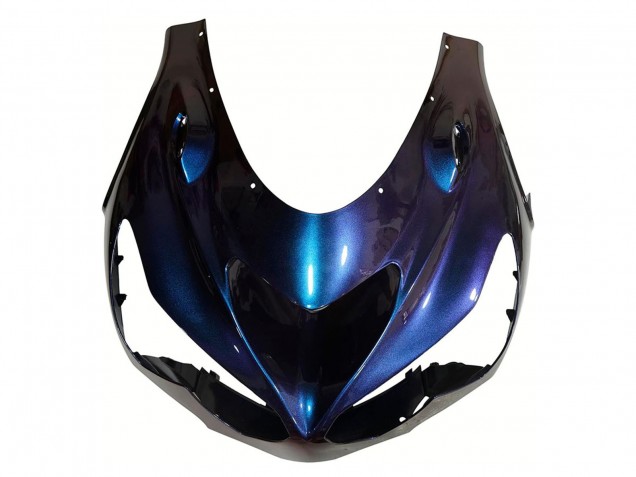 Carenados Moto Kawasaki ZX14R ZZR1400 2012-2024 - Camaleón Azul Púrpura Fábrica