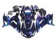 Carenados Moto Kawasaki ZX14R ZZR1400 2006-2011 - Camaleón Azul Púrpura Fábrica