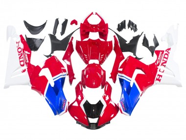Kits Carenados Moto Honda CBR1000RR-R 2020-2023 - Blanco Rojo Azul HRC Fábrica