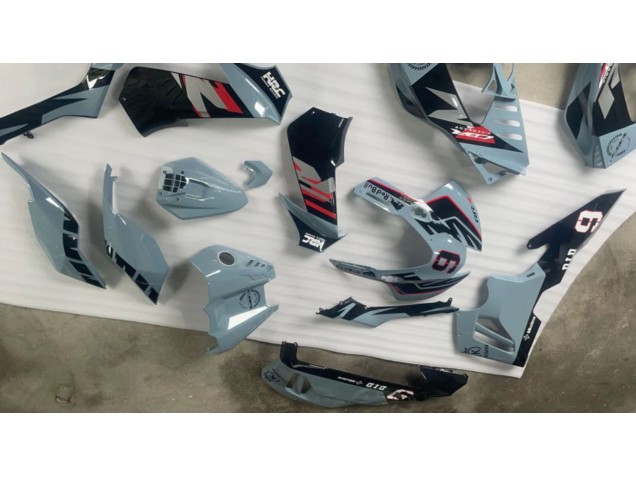Carenados Moto Honda CBR1000RR-R 2020-2023 - Nardo Gris Negro Brillante HRC 9 Fábrica