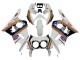 Carenados Moto Honda CBR400RR NC29 1990-1999 - Blanco Oro Rojo Azul Oscuro Rothmans Fábrica