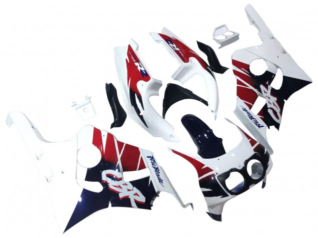 Carenados Moto Honda CBR400RR NC29 1990-1999 - Blanco Rojo Azul Oscuro Fireblade Fábrica