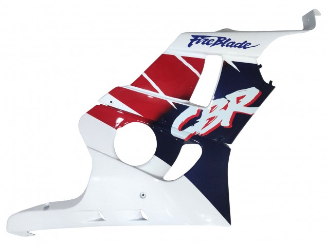 Carenados Moto Honda CBR400RR NC29 1990-1999 - Blanco Rojo Azul Oscuro Fireblade Fábrica
