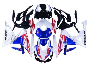Carenado Moto Honda CBR400R 2022 - Blanco Rojo Azul Fábrica