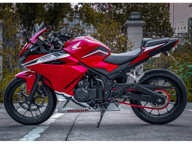 Carenados Moto Honda CBR400R 2022 - Rojo Blanco Fábrica