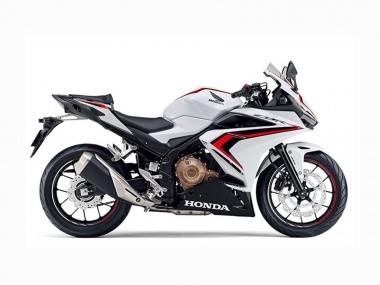 Carenados Moto Honda CBR400R 2022 - Blanco Rojo Negro Brillante Fábrica