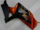 Carenados Moto Suzuki GSXR 1000 2007-2008 - Negro Naranja Fábrica