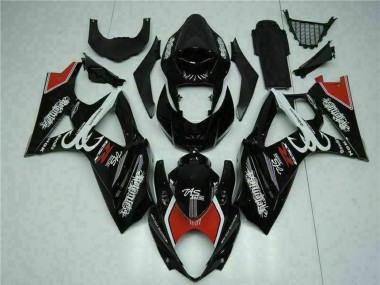 Carenados Moto Suzuki GSXR 1000 2007-2008 - Negro Brillante Rojo Blanco Fábrica